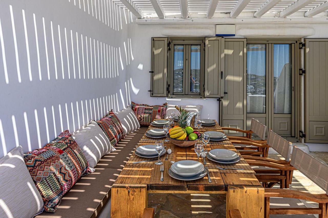 9 Muses Villas Mykonos Ornos  Buitenkant foto