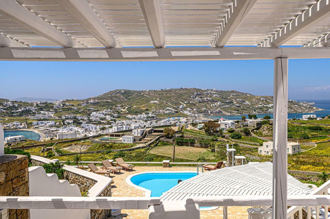 9 Muses Villas Mykonos Ornos  Buitenkant foto